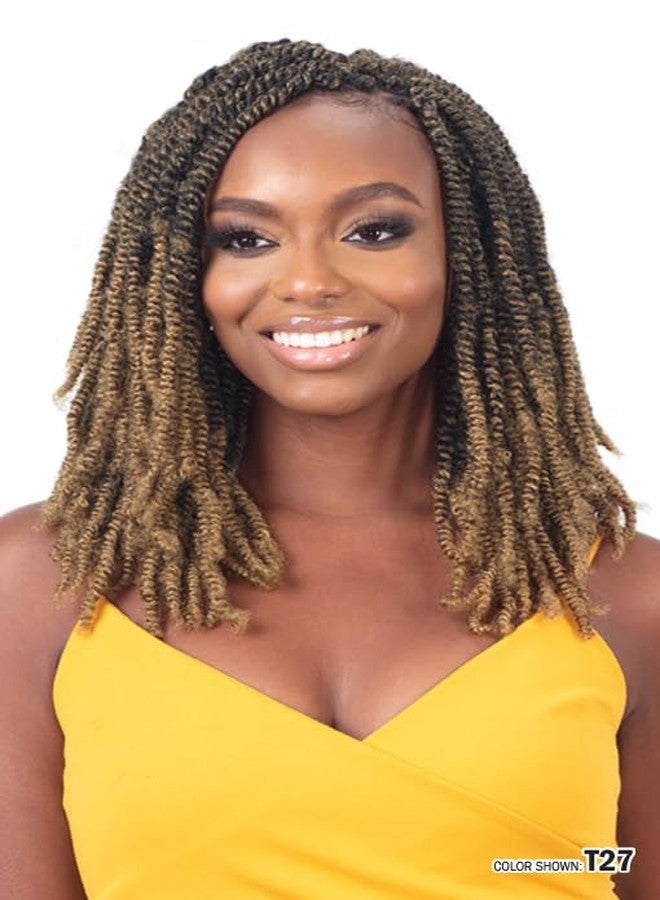 Shake-N-Go 5 PACK_Shake-N-Go Crochet Braids 3X Pre-Fluffed Poppin Twist 16" (Color: T27) - Image 3
